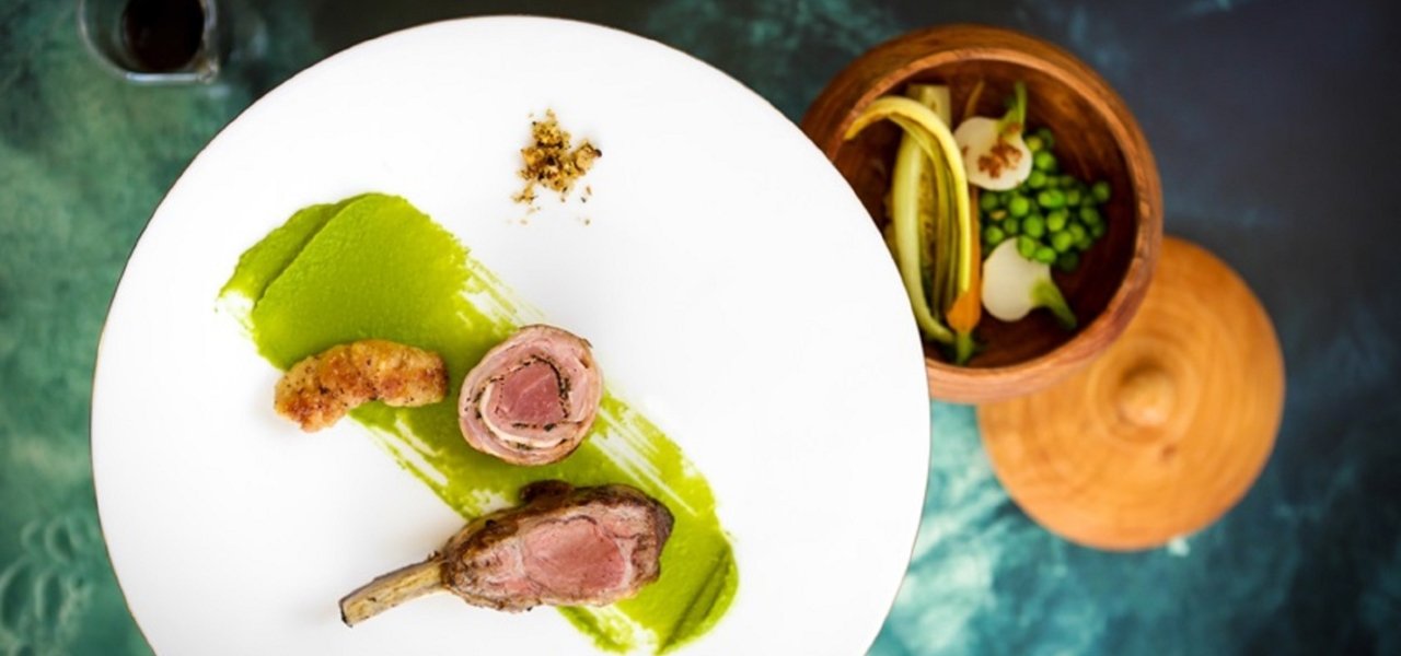 Chef's dish Benjamin Collombat 